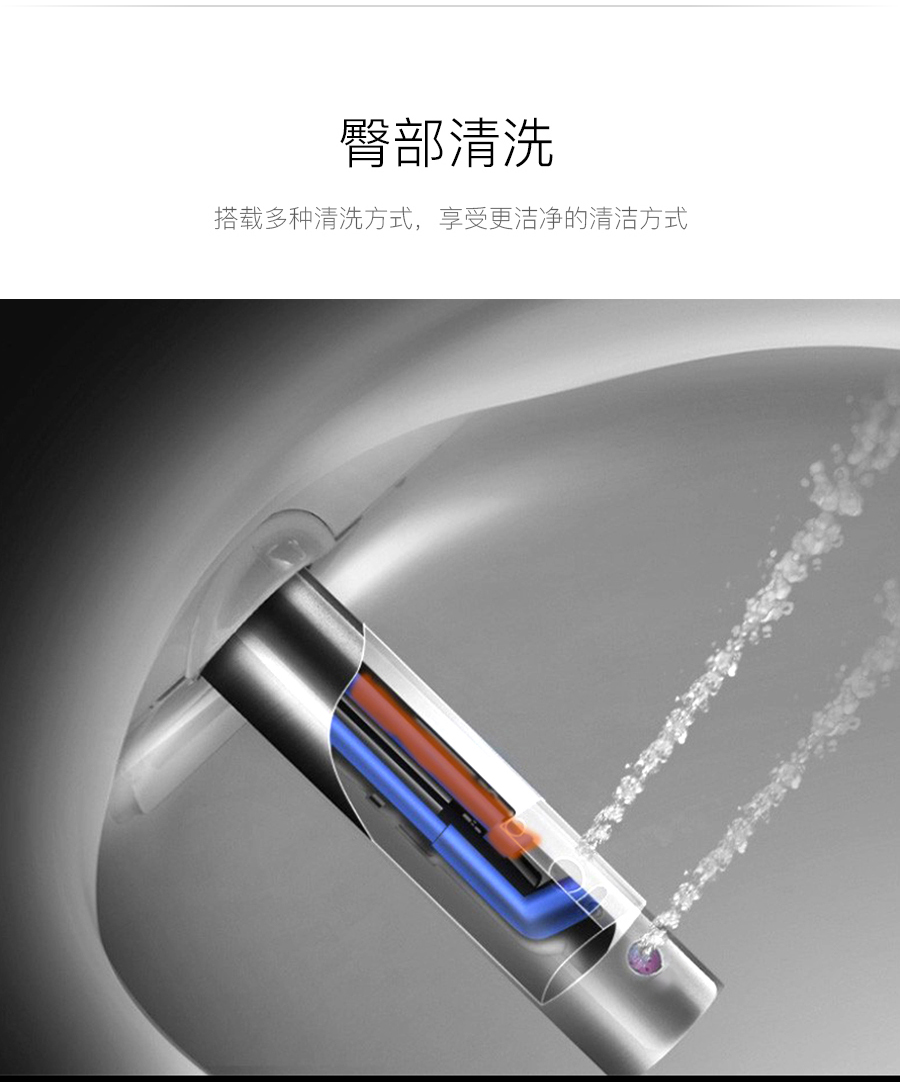 GOHGOH家用衛(wèi)生間智能陶瓷坐便器 即熱式感應(yīng)馬桶 一體式座便節(jié)水防臭馬桶BL-ZC91